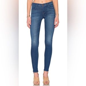 J Brand mid rise super skinny, size 26
